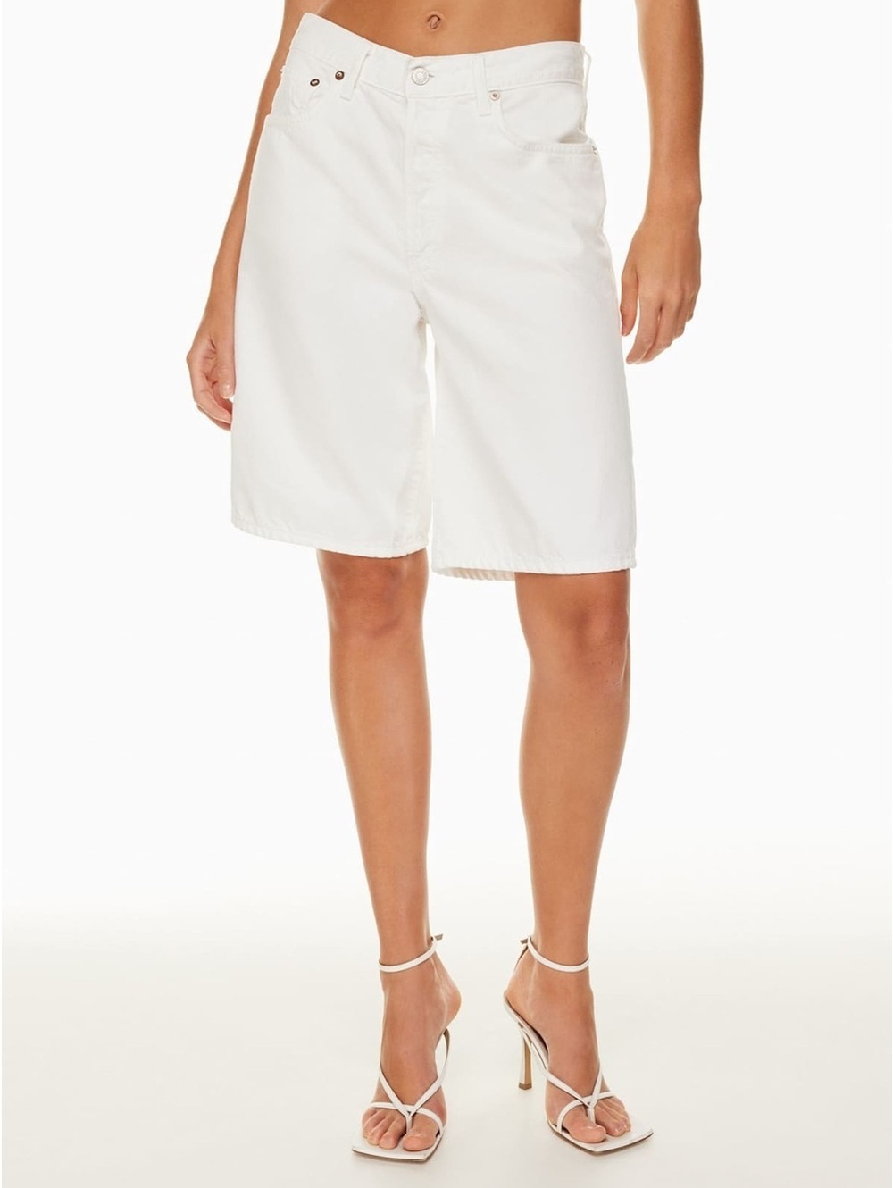 Agolde Low-Rise Jort - 27 - White